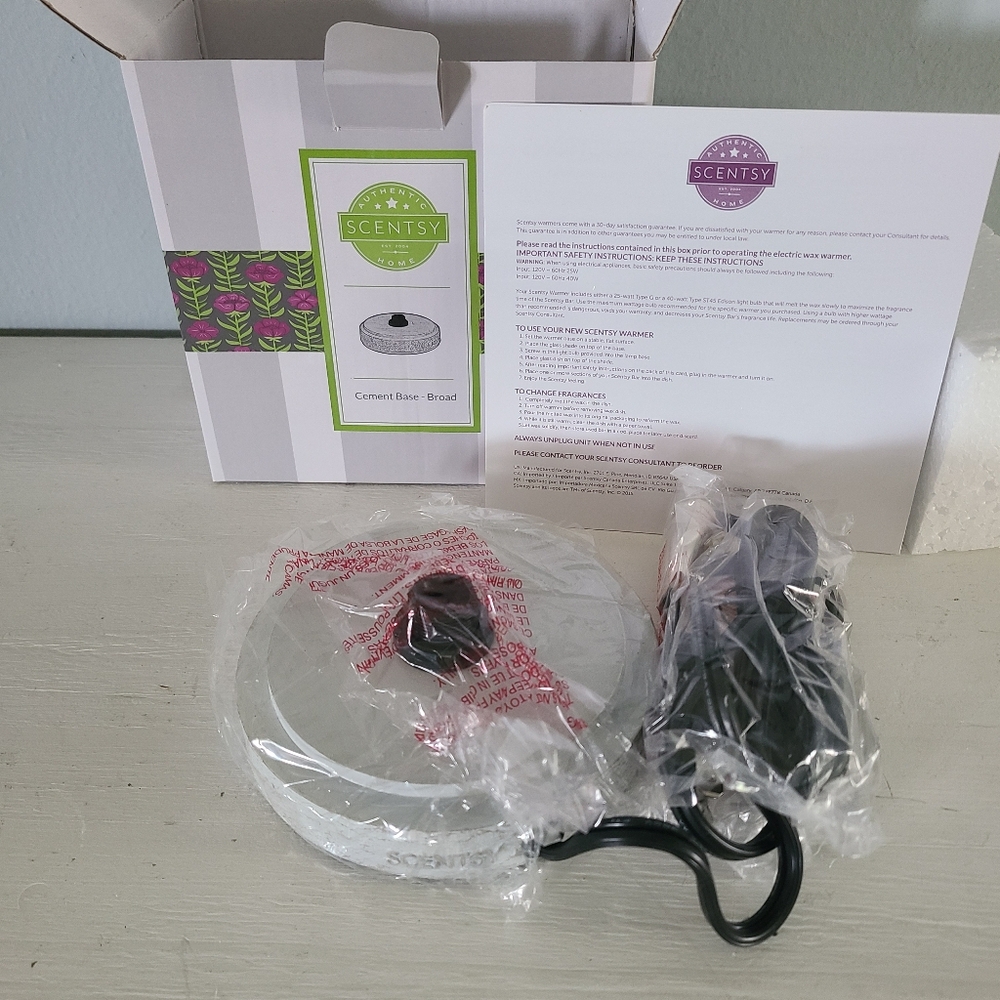 Scentsy Cement Base Broad